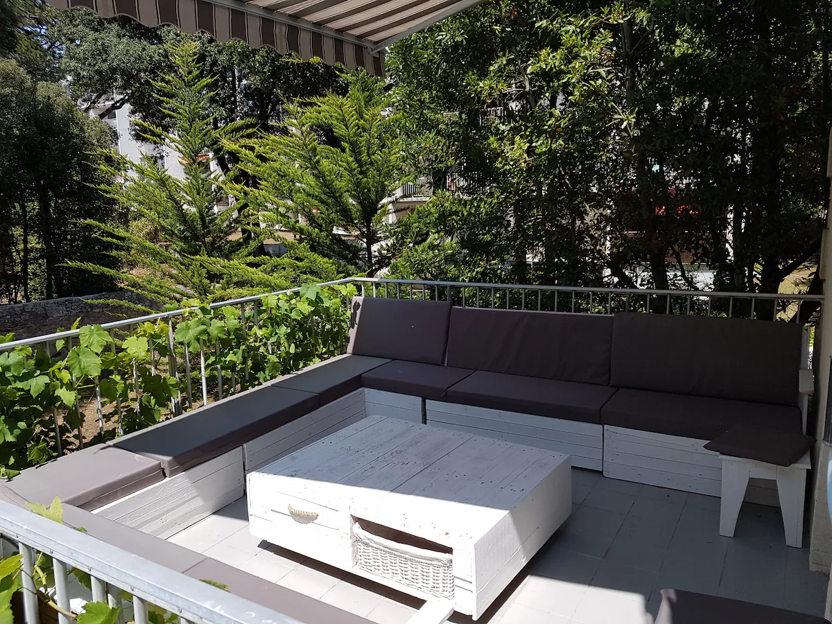 La terrasse couverte